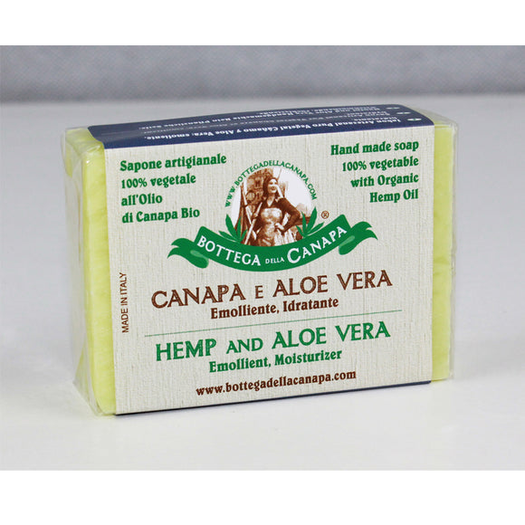 Sapone Canapa e Aloe Vera 100G