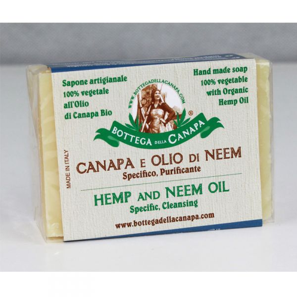 Sapone Canapa e Olio di Neem 100g