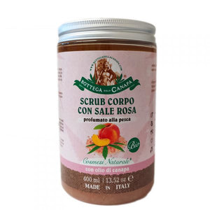 Scrub Corpo con Sale Rosa BIO - profumato alla pesca