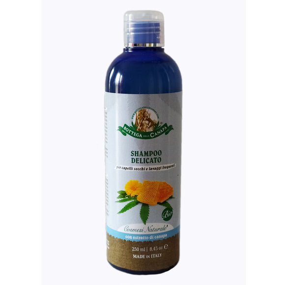 Shampoo Delicato BIO - per capelli secchi e lavaggi frequenti Confezione 250 ml